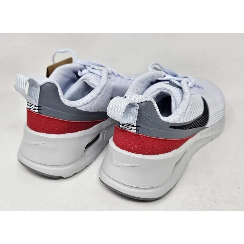 Nike‎ Air Max Nuaxis Running Shoes FD4329-002 White/Gray/Red Men's Size 8M